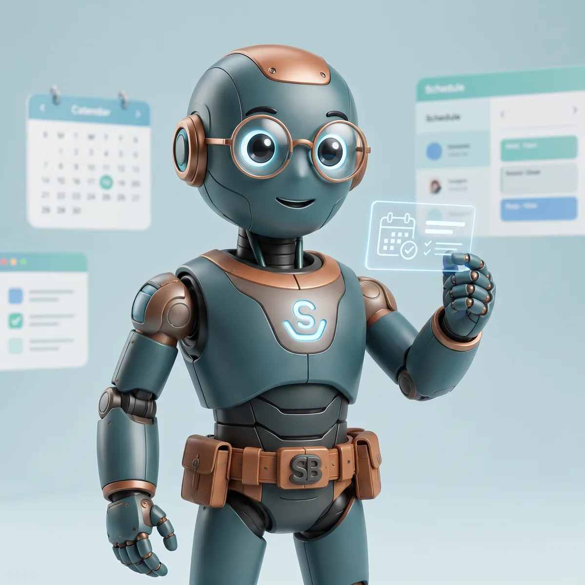 ServiceBuddy mascoten håller koll på serviceintervall